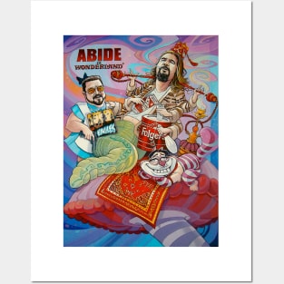 Abide In Wonderland Posters and Art